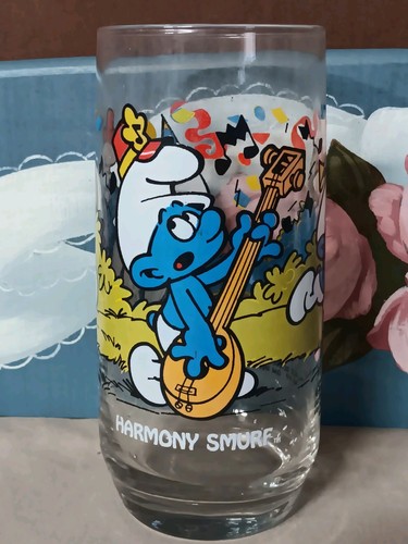 Hardees harmony smurf vintage - hardees,